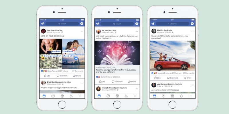 các hình thức quảng cáo trên facebook 8
